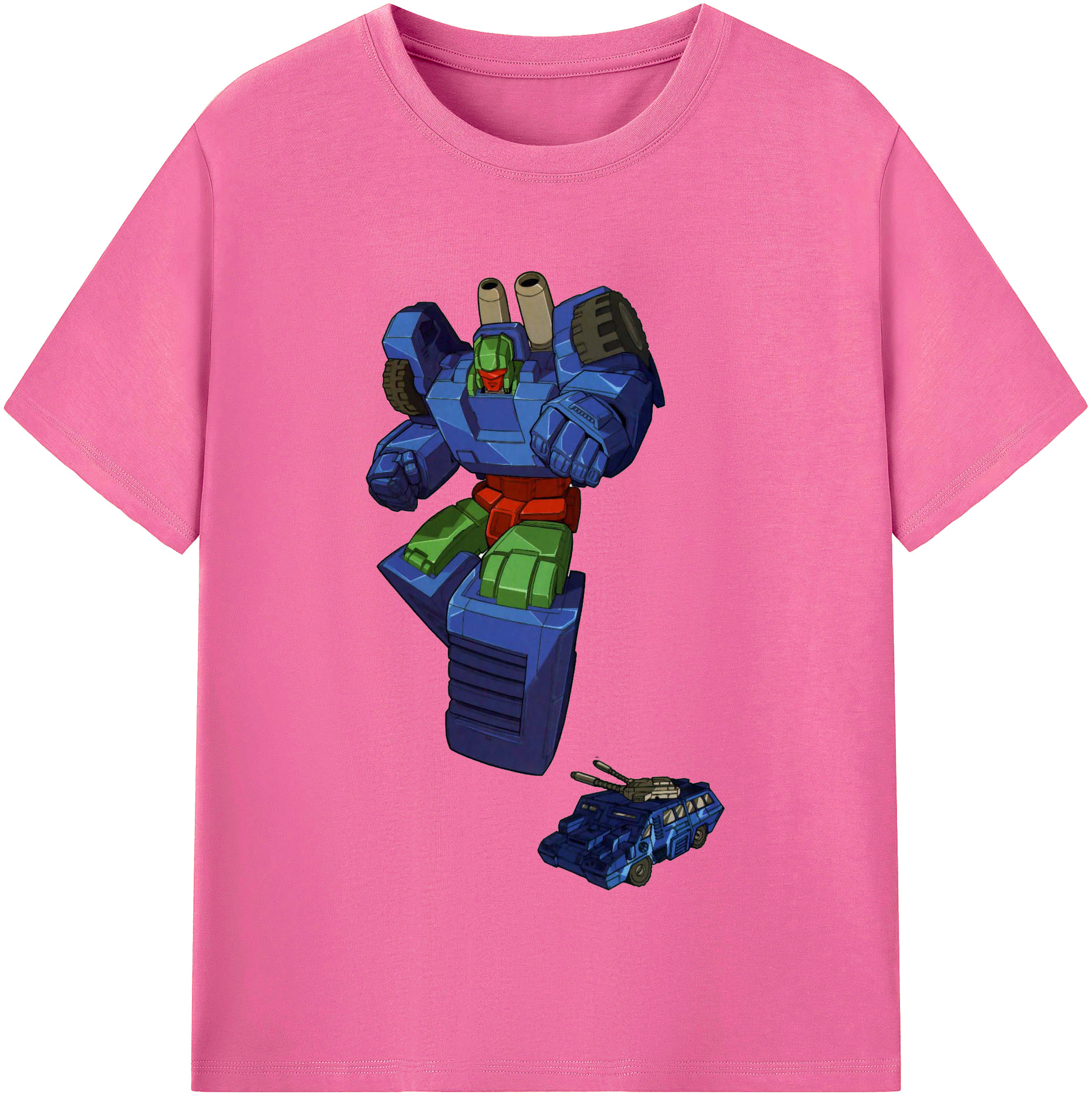 （画像用）  レディースカジュアルプリントTシャツ（綿100％）